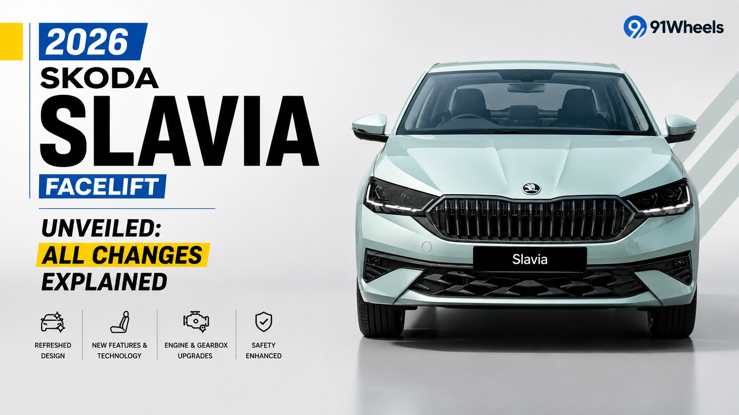 2026 Skoda Slavia Facelift Unveiled: All Changes Explained